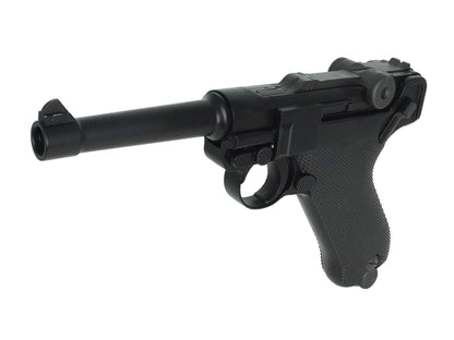 WE Luger P08 4INCH Gas Blowback Airsoft Pistol.