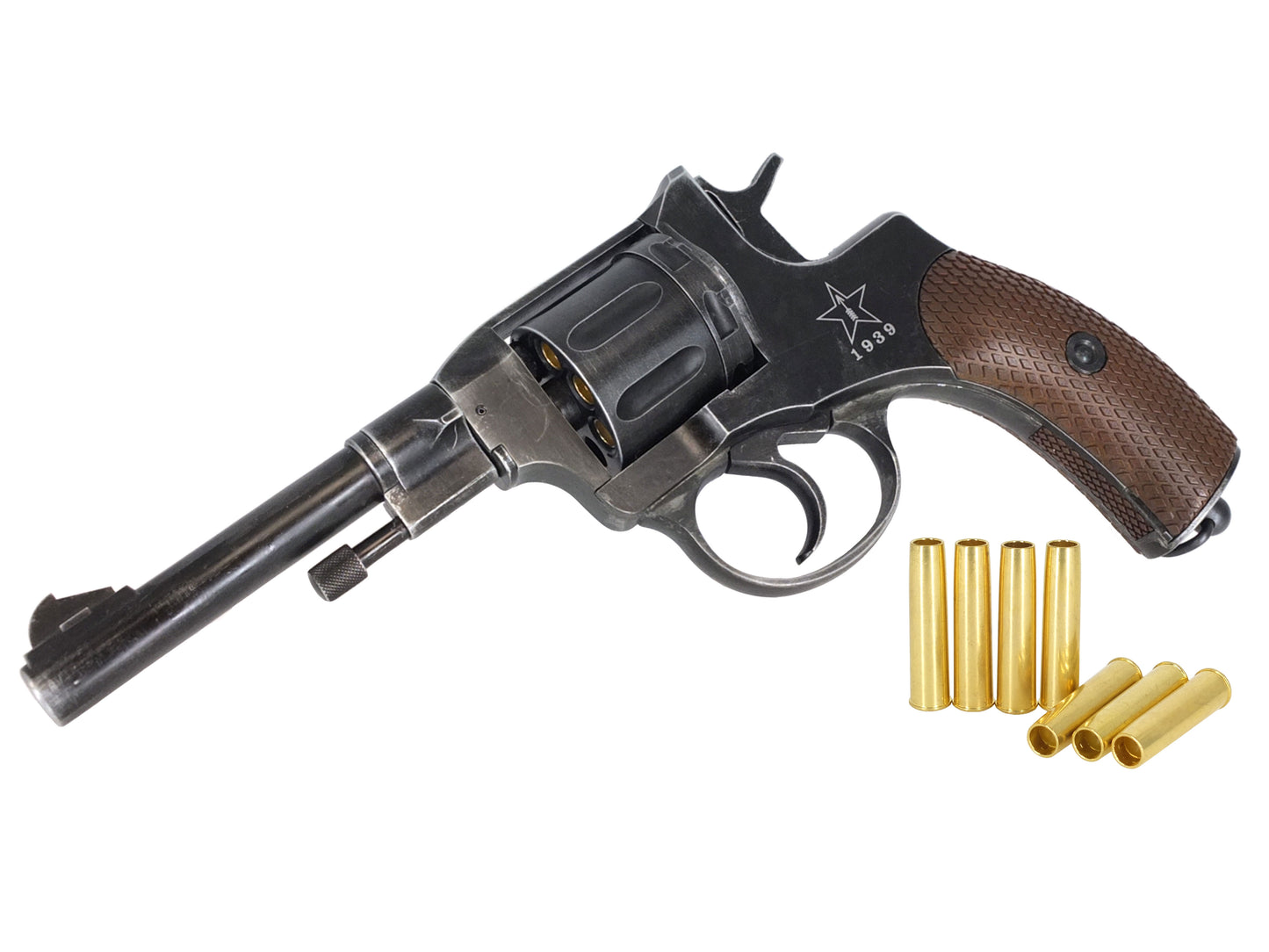 WinGun ナガン NAGANT M1895 4インチ CO2ガスリボ ルバー.