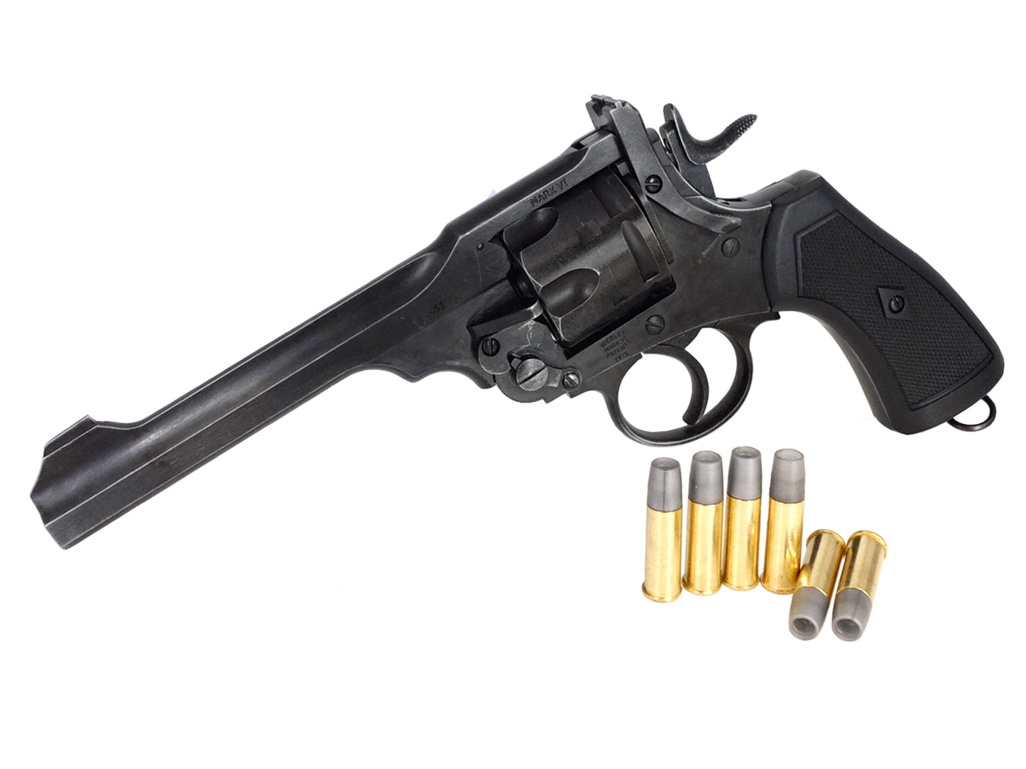 WinGun Webley MK VI .455 6inch Top-Break CO2 Airsoft Revolver.