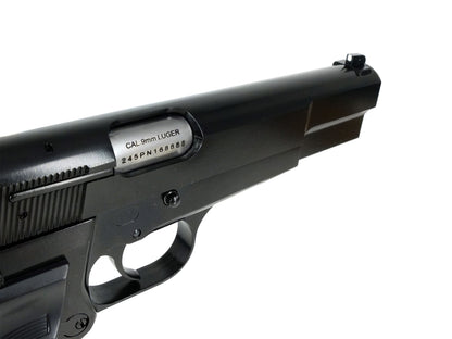 WE FN Browning Hi-Power MK III Gas Blowback Airsoft Pistol.