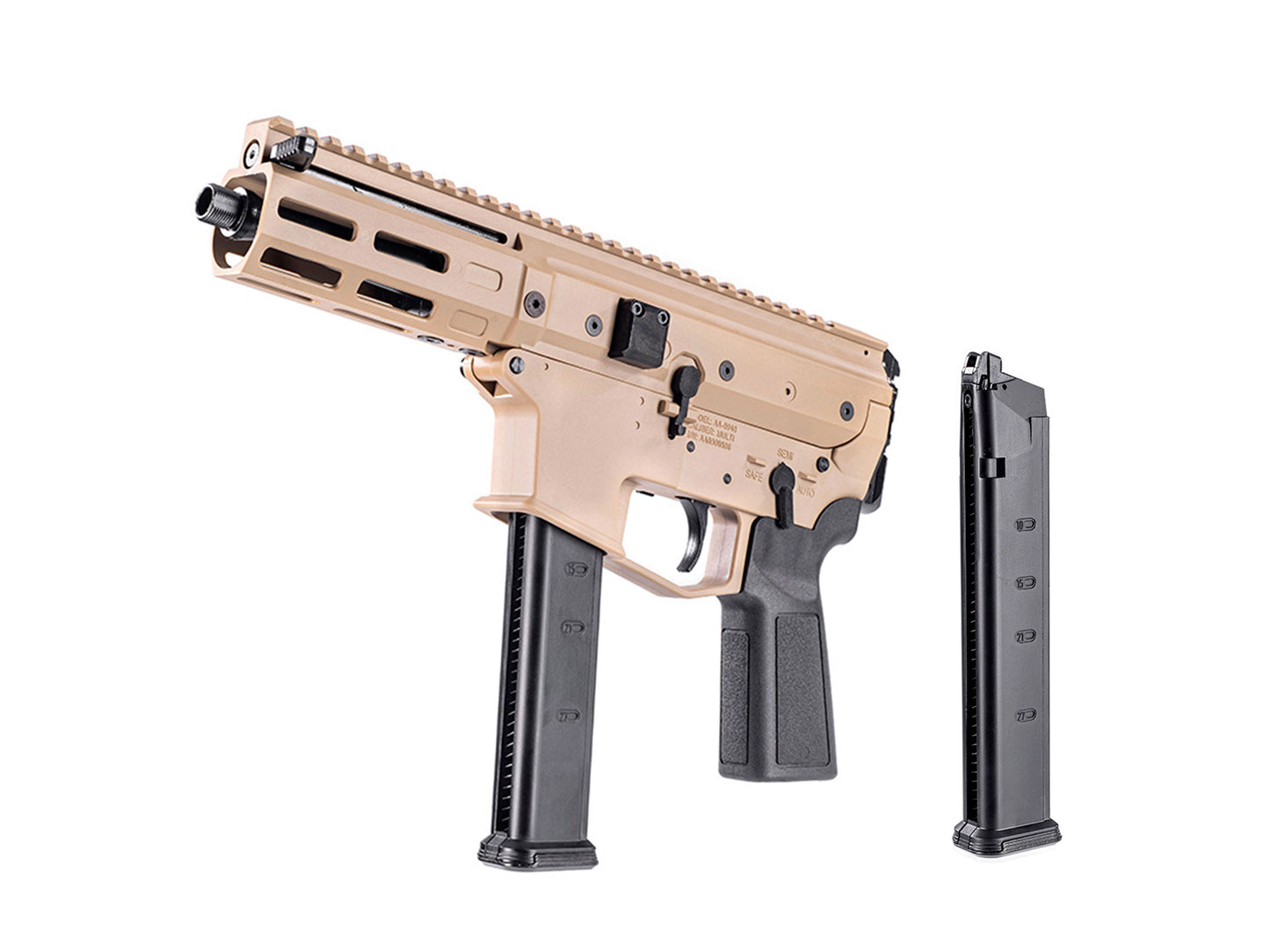 EMG Angstadt Arms MDP-9 Gas Blowback Airsoft SMG.