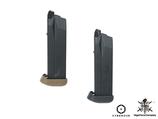 CYBERGUN | FN Herstal Licensed VFC FNX-45 Series 25rds Airsoft Gas Magazine.