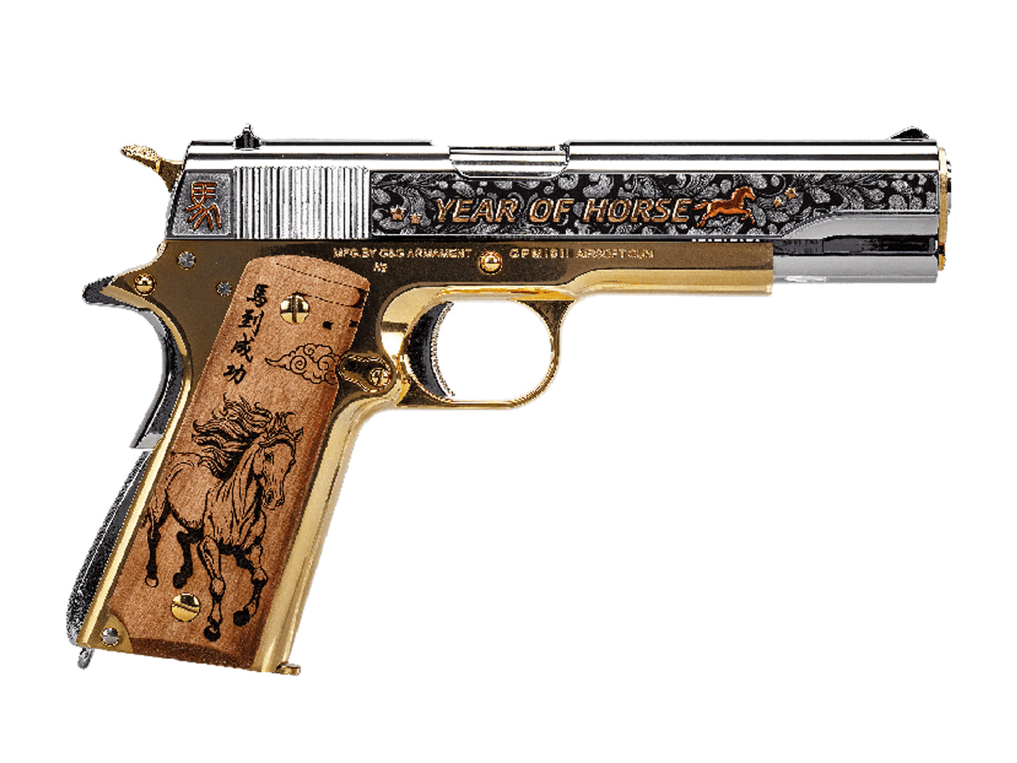 G&G 40th Anniversary Warhorse Edition 블로우백 가스건.