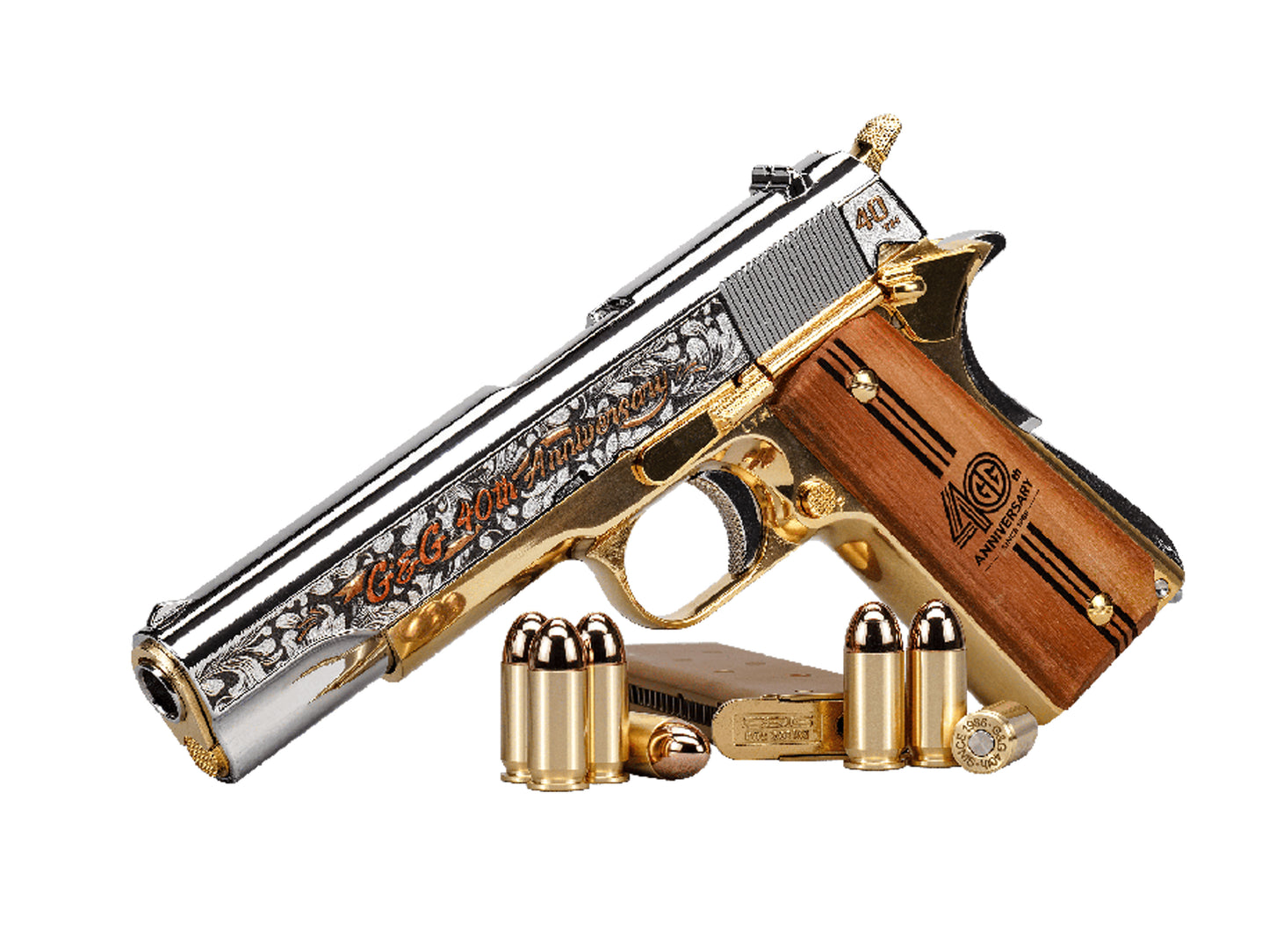 G&G 40th Anniversary Warhorse Edition 블로우백 가스건.