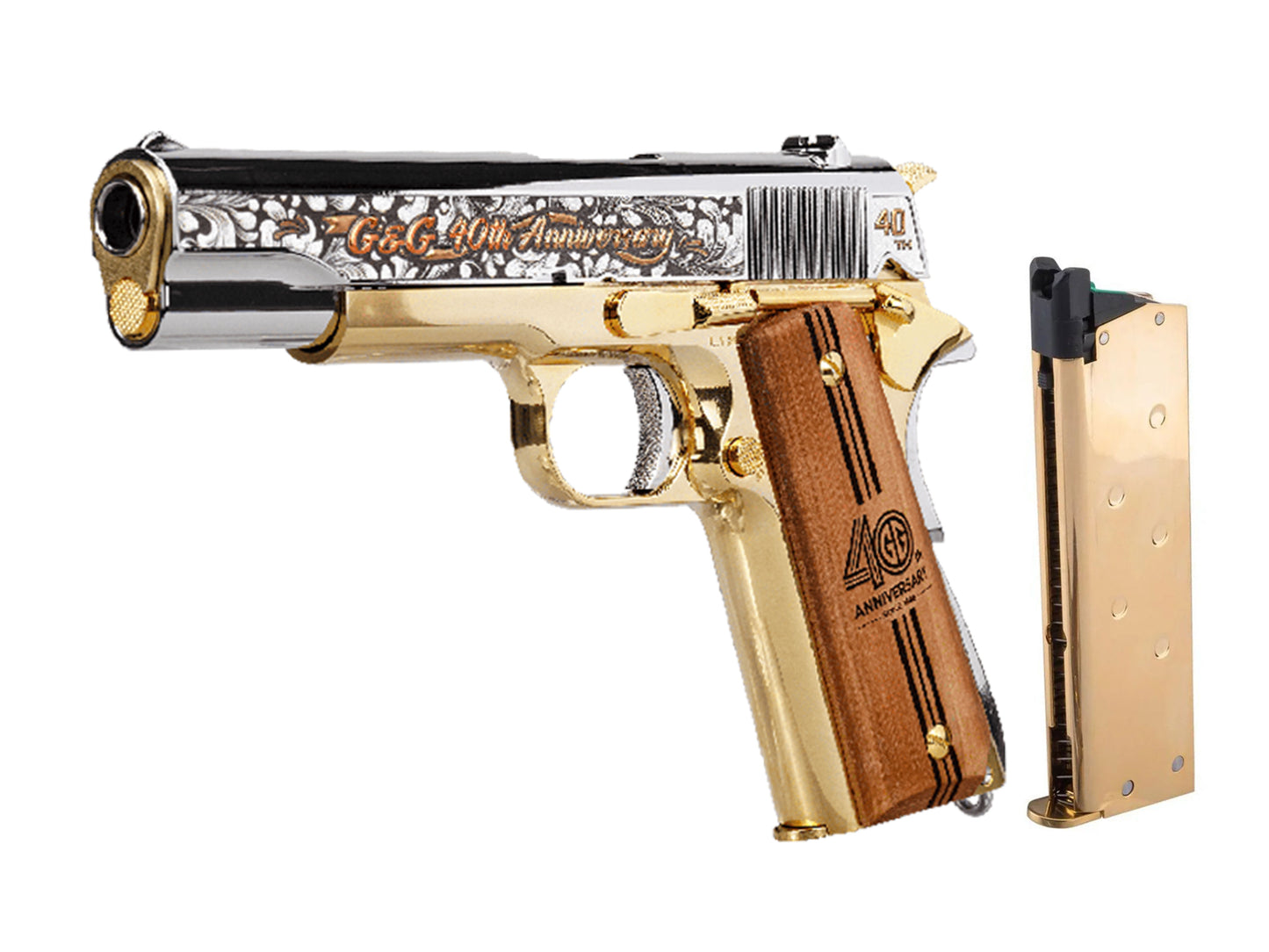 G&G 40th Anniversary Warhorse Edition 블로우백 가스건.