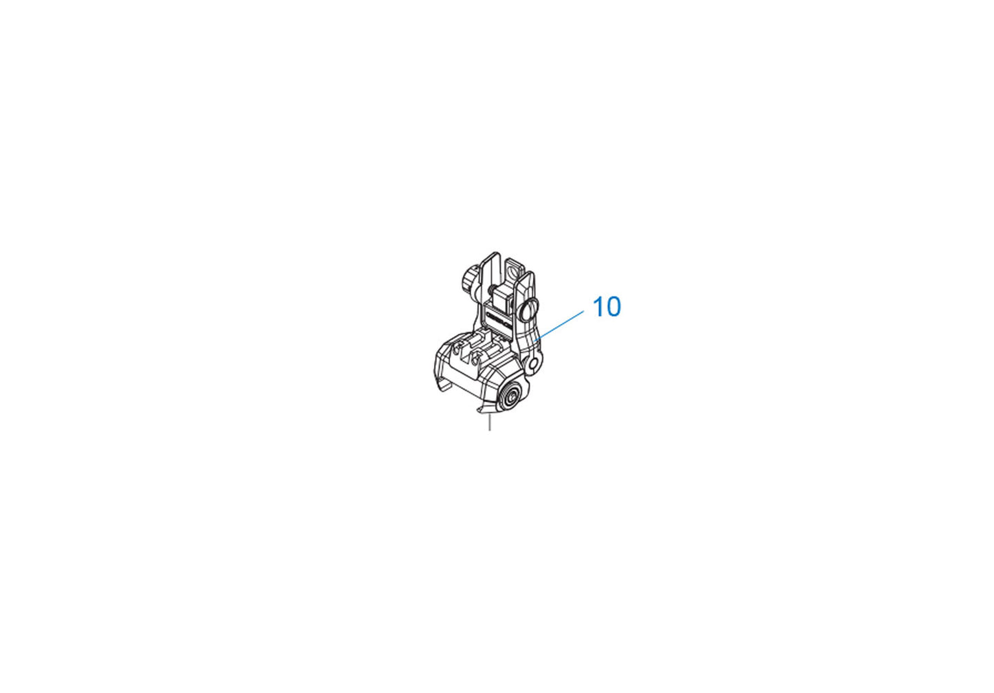 G&G LevAR Series Airsoft Gas Rifle Replacement Part.
