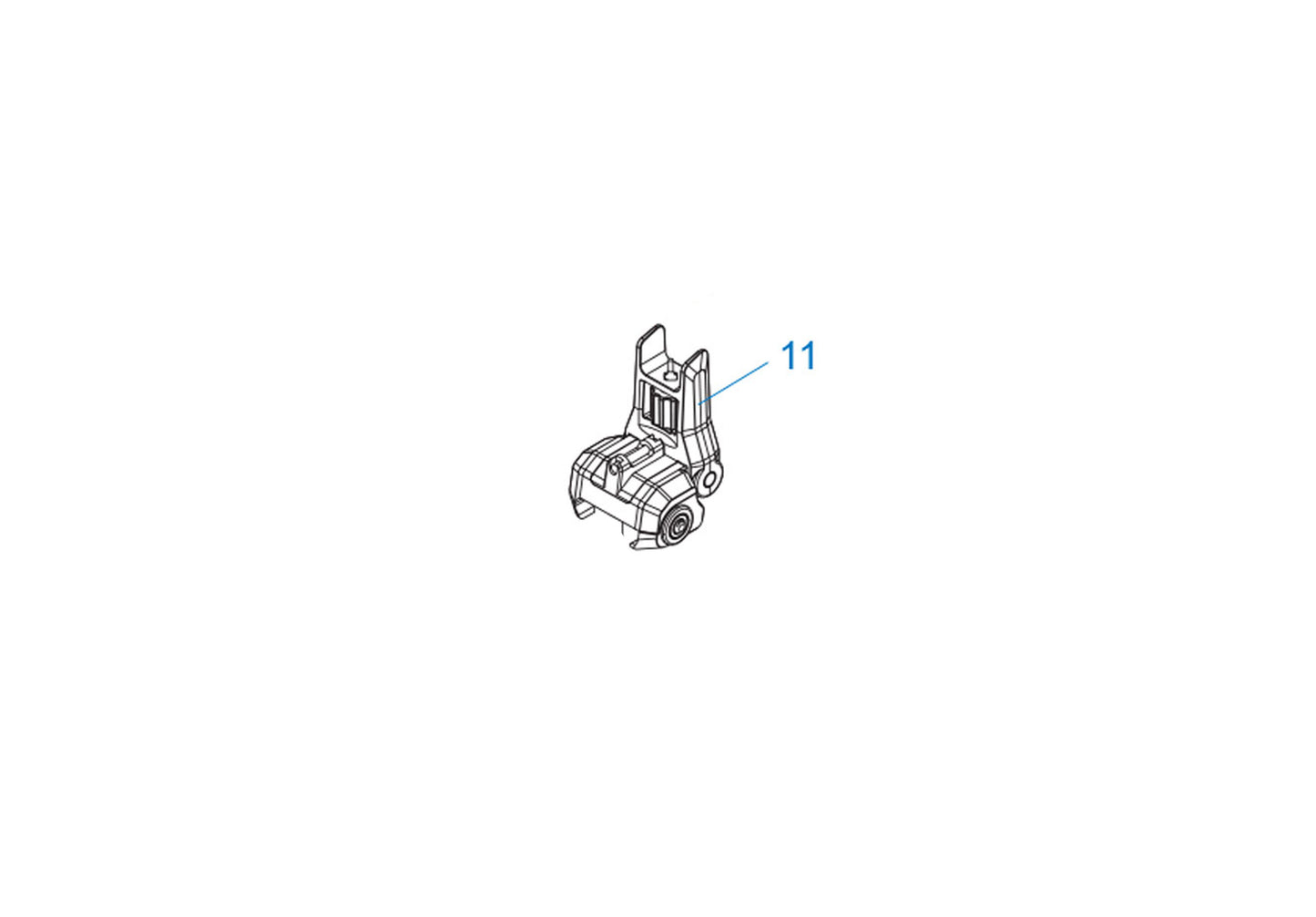 G&G LevAR Series Airsoft Gas Rifle Replacement Part.