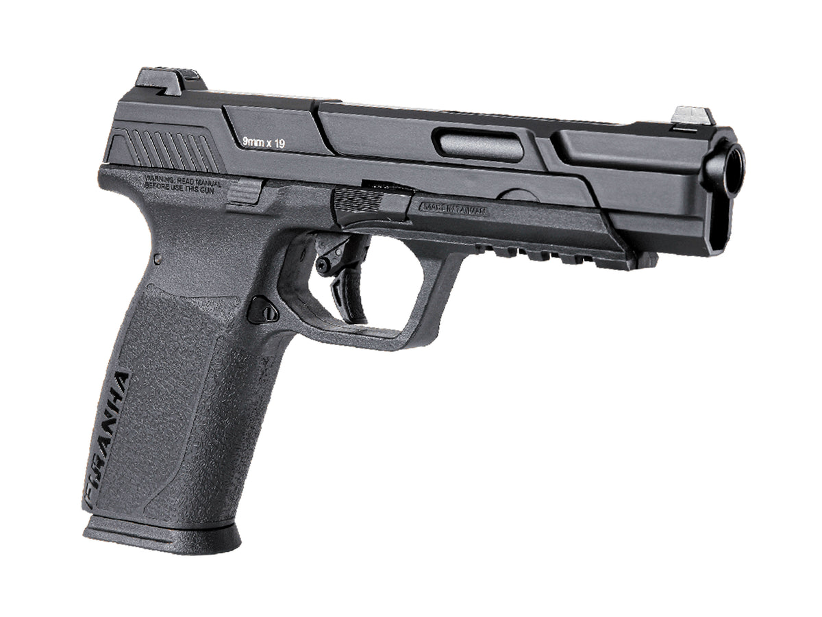 G&G Piranha MK I 가스 블로우백 에어소프트 권총.