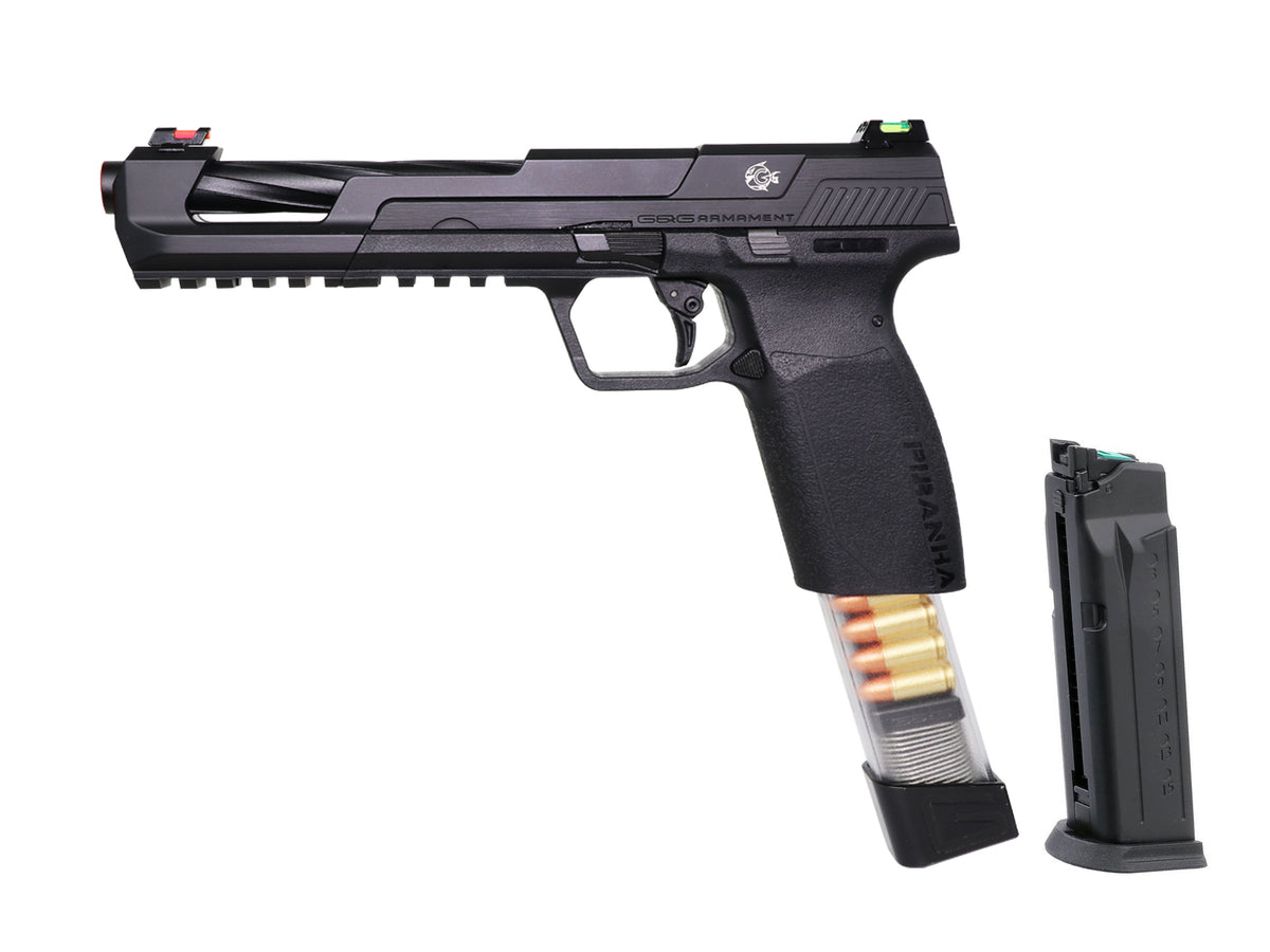G&G Piranha SL Gas Blowback Airsoft Pistol.
