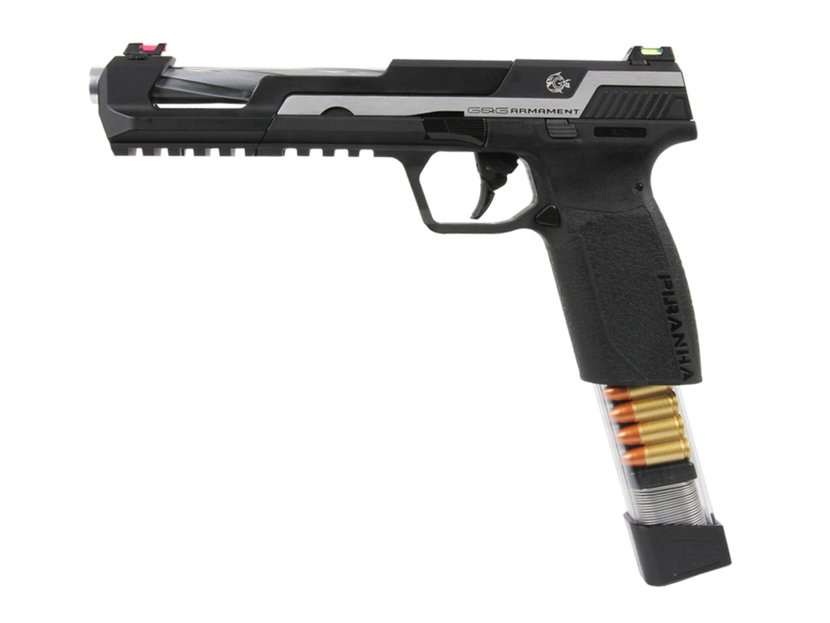 G&G Piranha SL Gas Blowback Airsoft Pistol.