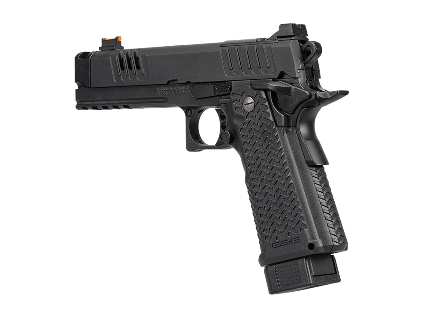 G&G STP45 PRO 8.7INCH Gas Blowback Airsoft Pistol.