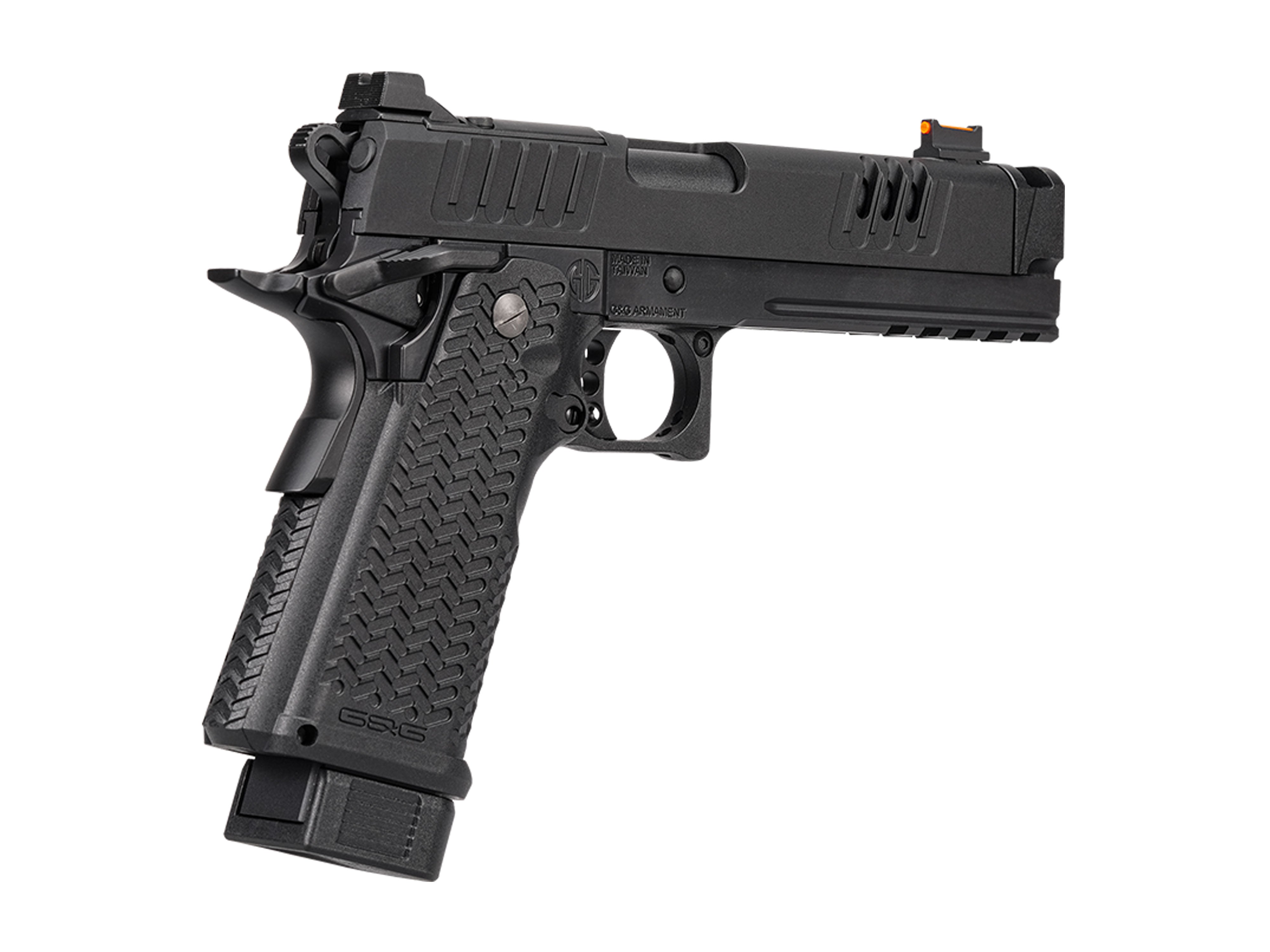 OPS-M.R.P CAL.45 ガスブローバックガン G&G STP45 PRO 8.7インチ ガスブローバック ハンドガン. – TAC-CAT