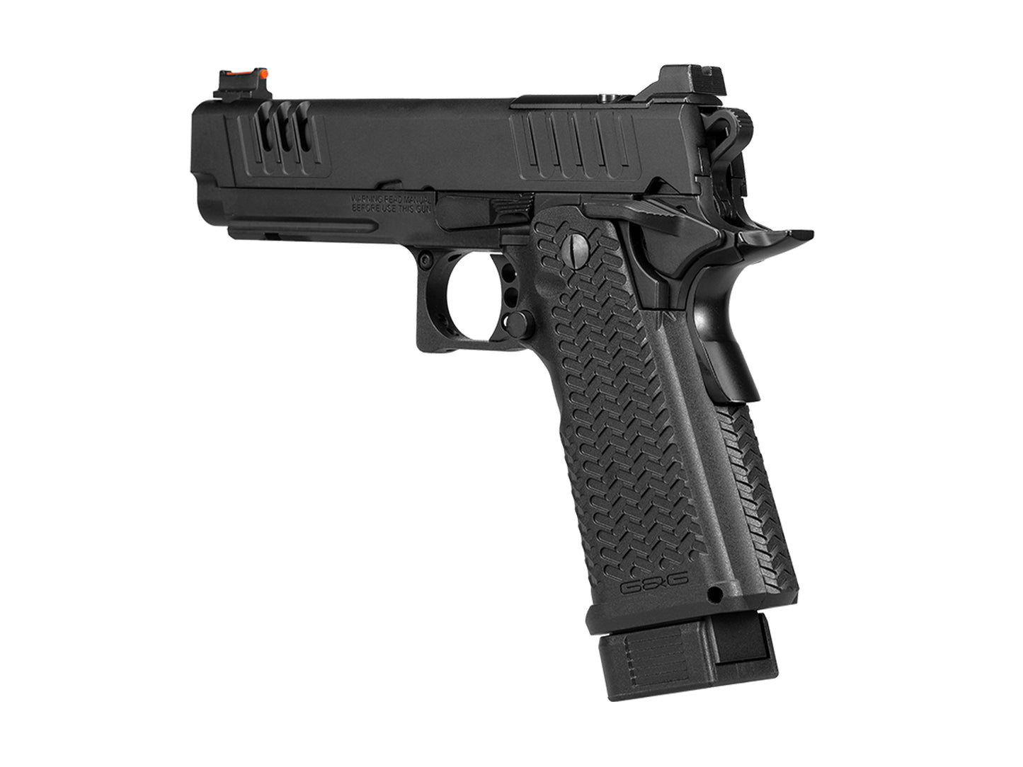 G&G STP45 PRO 8INCH Gas Blowback Airsoft Pistol.
