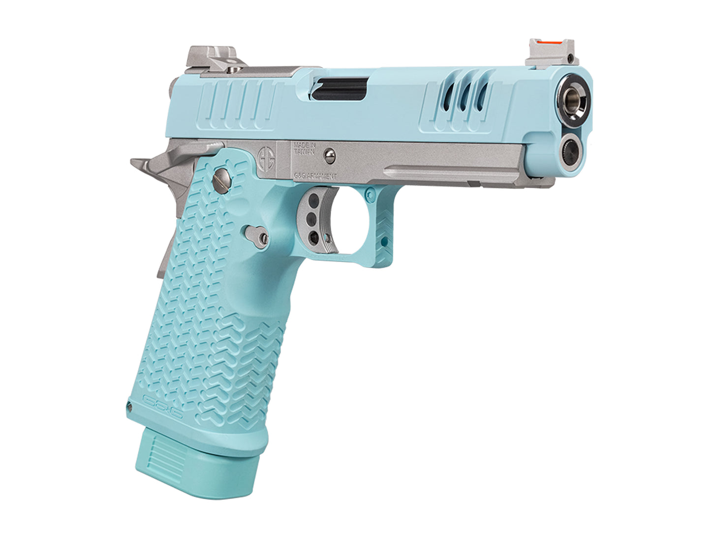 G&G STP45 PRO 8INCH Gas Blowback Airsoft Pistol.