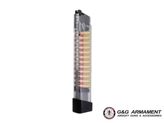 G&G Piranha Series 20rds Airsoft Gas Long Magazine. (With Dummy Rounds)