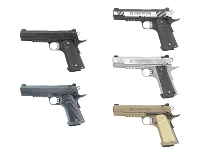 KING ARMS Predator Tactical Shrike 1911 Rail ガスブローバック ハンドガン.