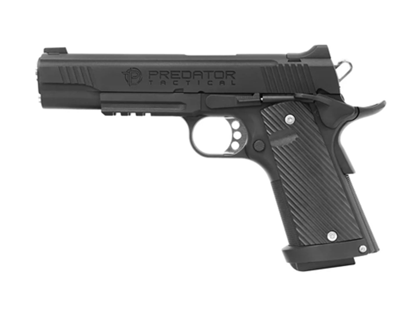 KING ARMS Predator Tactical Shrike 1911 Rail ガスブローバック ハンドガン.