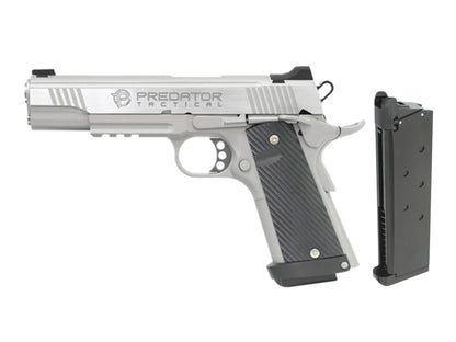 KING ARMS Predator Tactical Shrike 1911 Rail ガスブローバック ハンドガン.