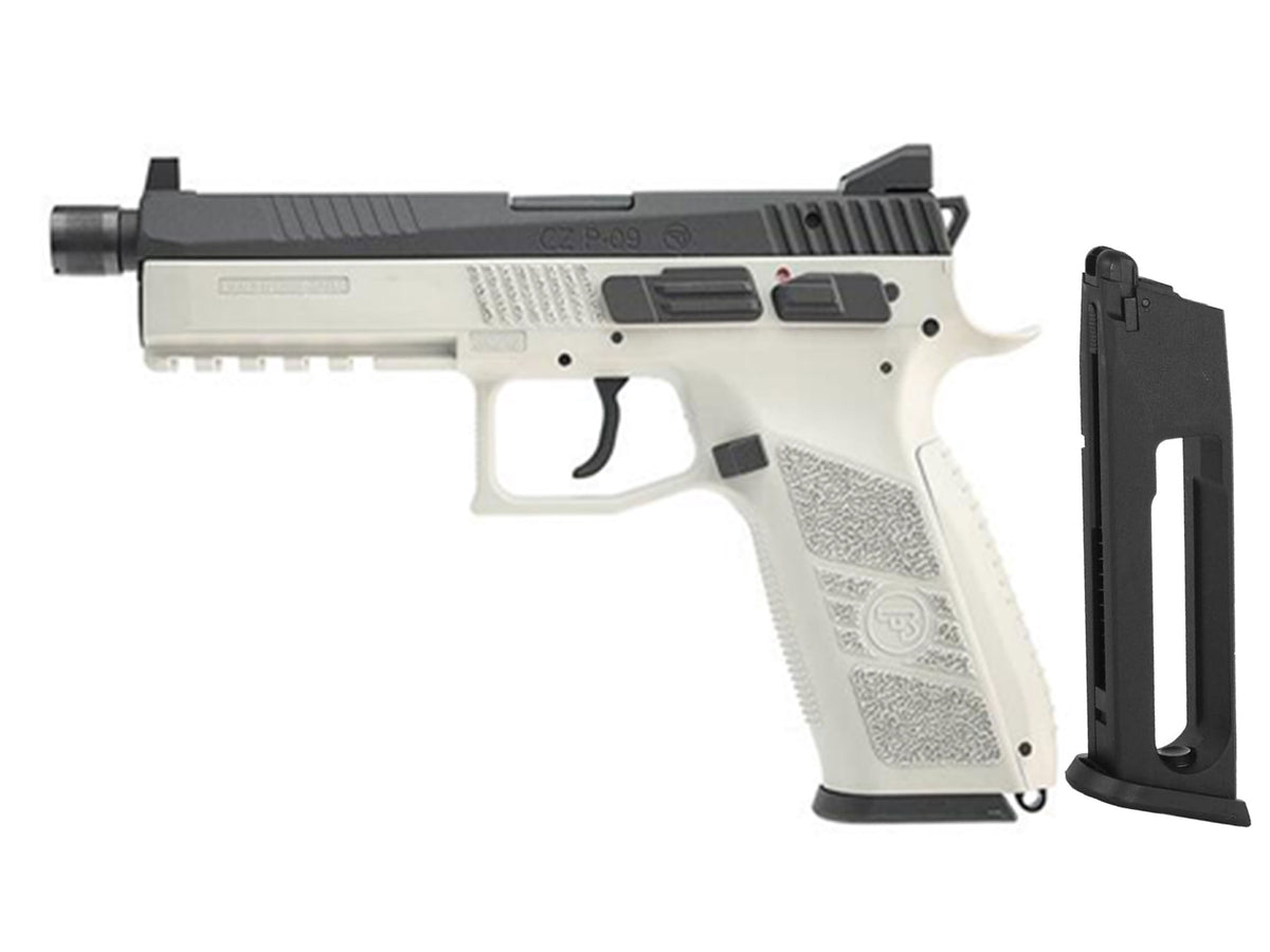 KJ WORKS CZ P-09 DUTY ガスブローバック CO2 ハンドガン. (TB仕様)