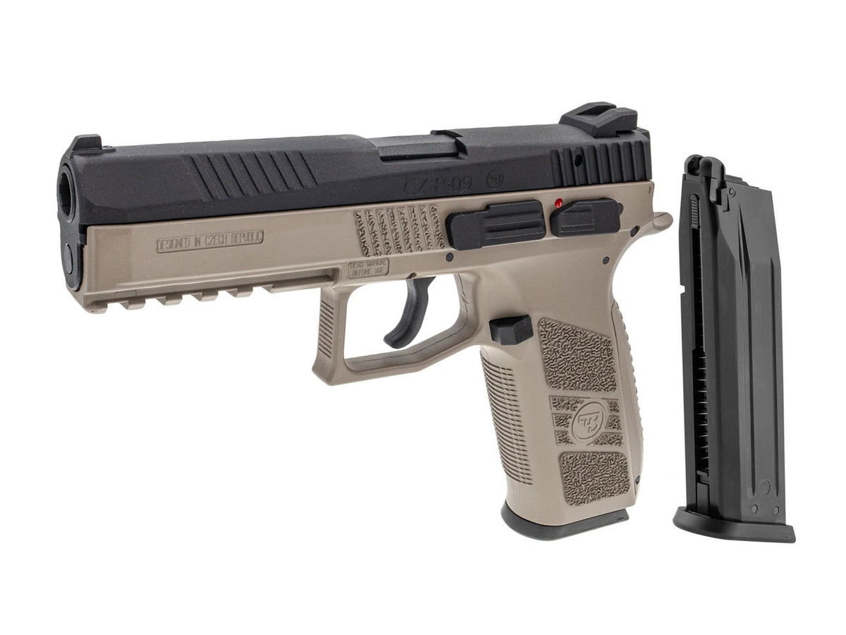 KJ WORKS CZ P-09 Duty ガスブローバック ハンドガン. 