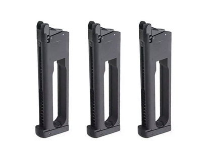 KJ WORKS 1911 / KP-07 / KP-16 シリーズ 用 26発 CO2スペアマガジン.