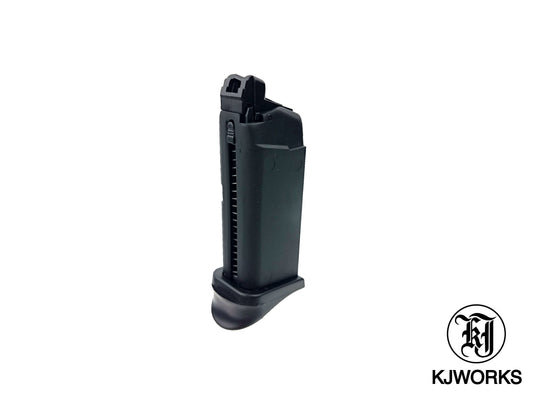 KJ WORKS GLOCK27 G27 手槍 15發 瓦斯彈匣.