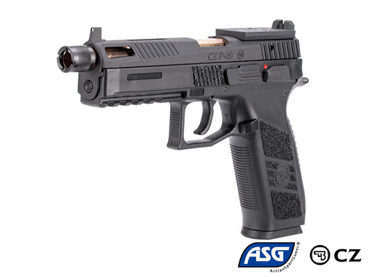 KJ WORKS CZ P-09 OR ガスブローバック ハンドガン. (TB仕様)