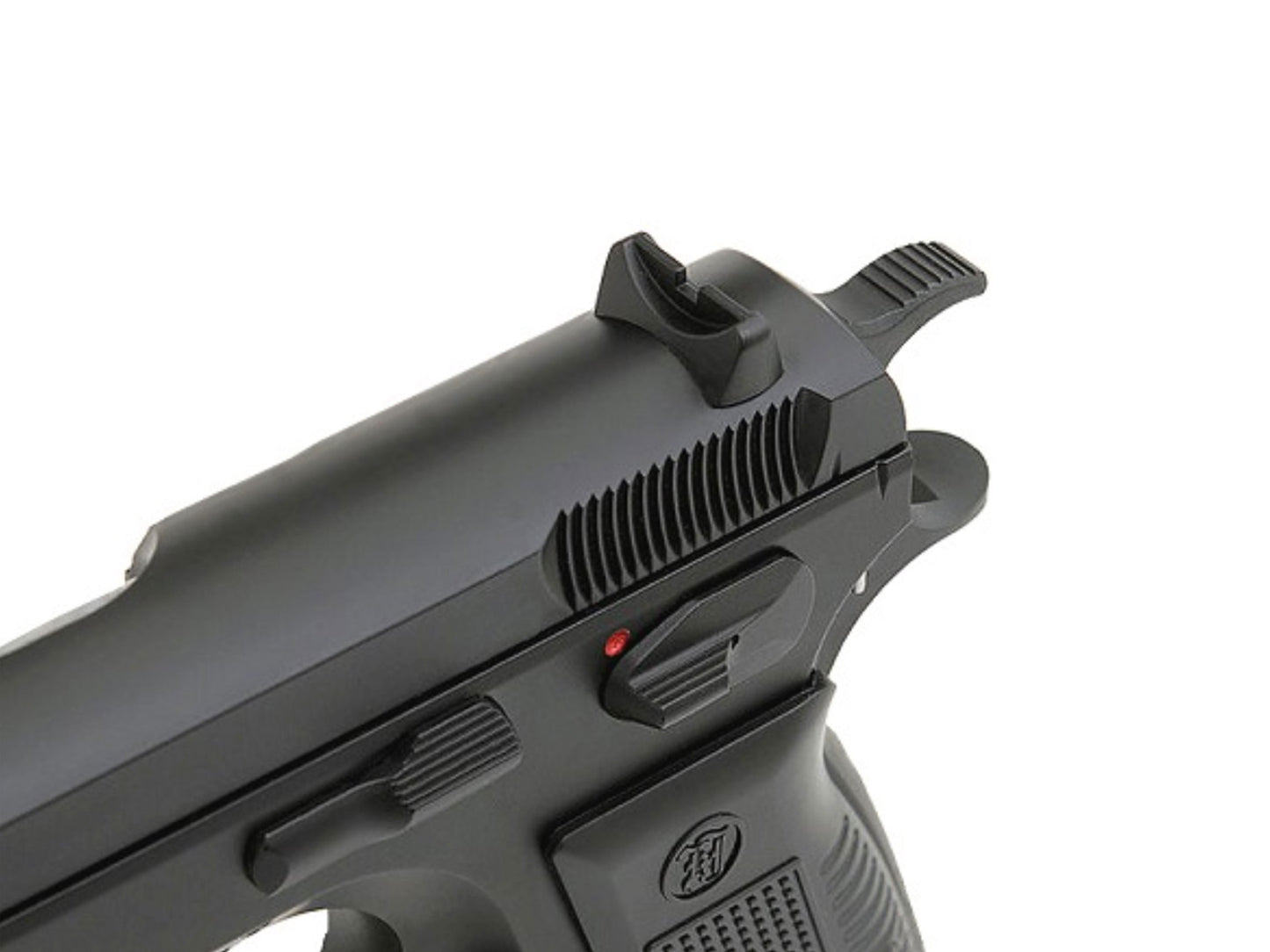 KJ WORKS KP-09 CZ 75 가스 블로우백 에어소프트 권총.