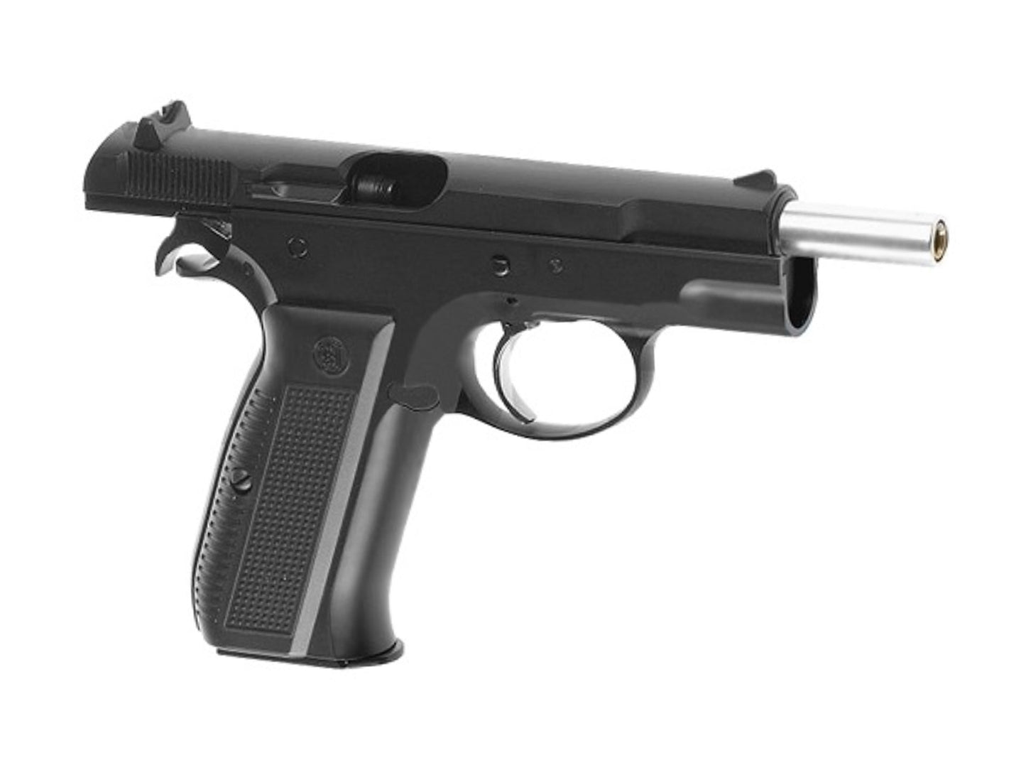 KJ WORKS KP-09 CZ 75 가스 블로우백 에어소프트 권총.