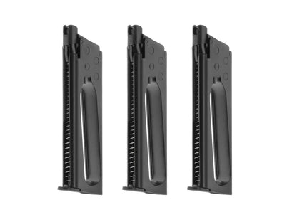 KWC M1911A1 ガスブローバック ハンドガン 用 14発 スペア CO2 マガジン.