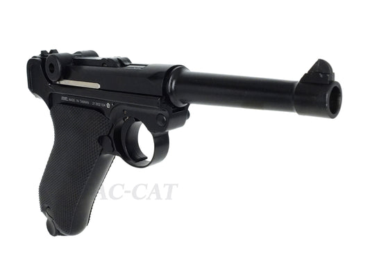 KWC ルガー P08 4インチ CO2 ガスブローバック ハンドガン.