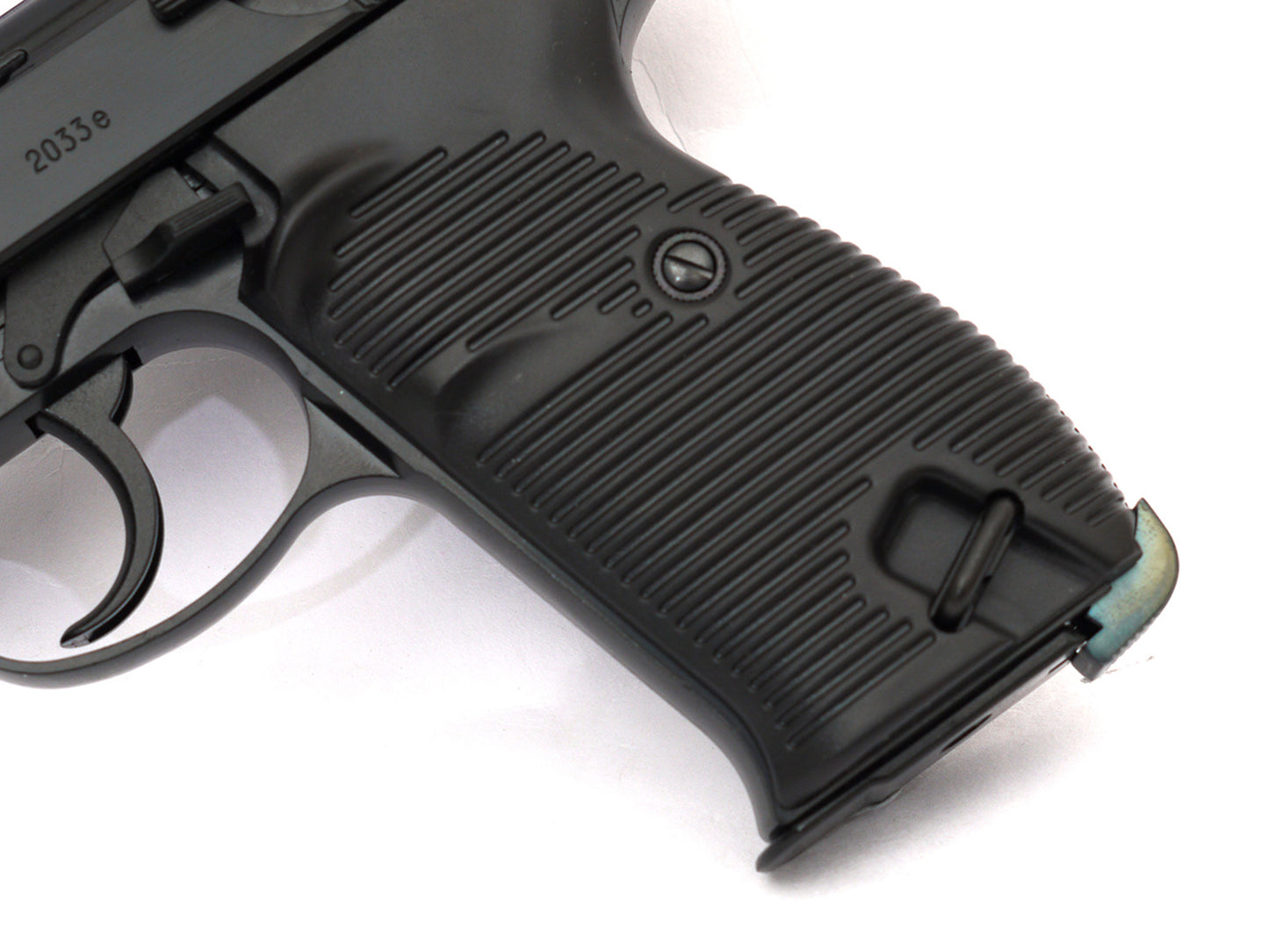 WE WALTHER P38L Gas Blowback Airsoft Pistol. ( w/Marking AC42)