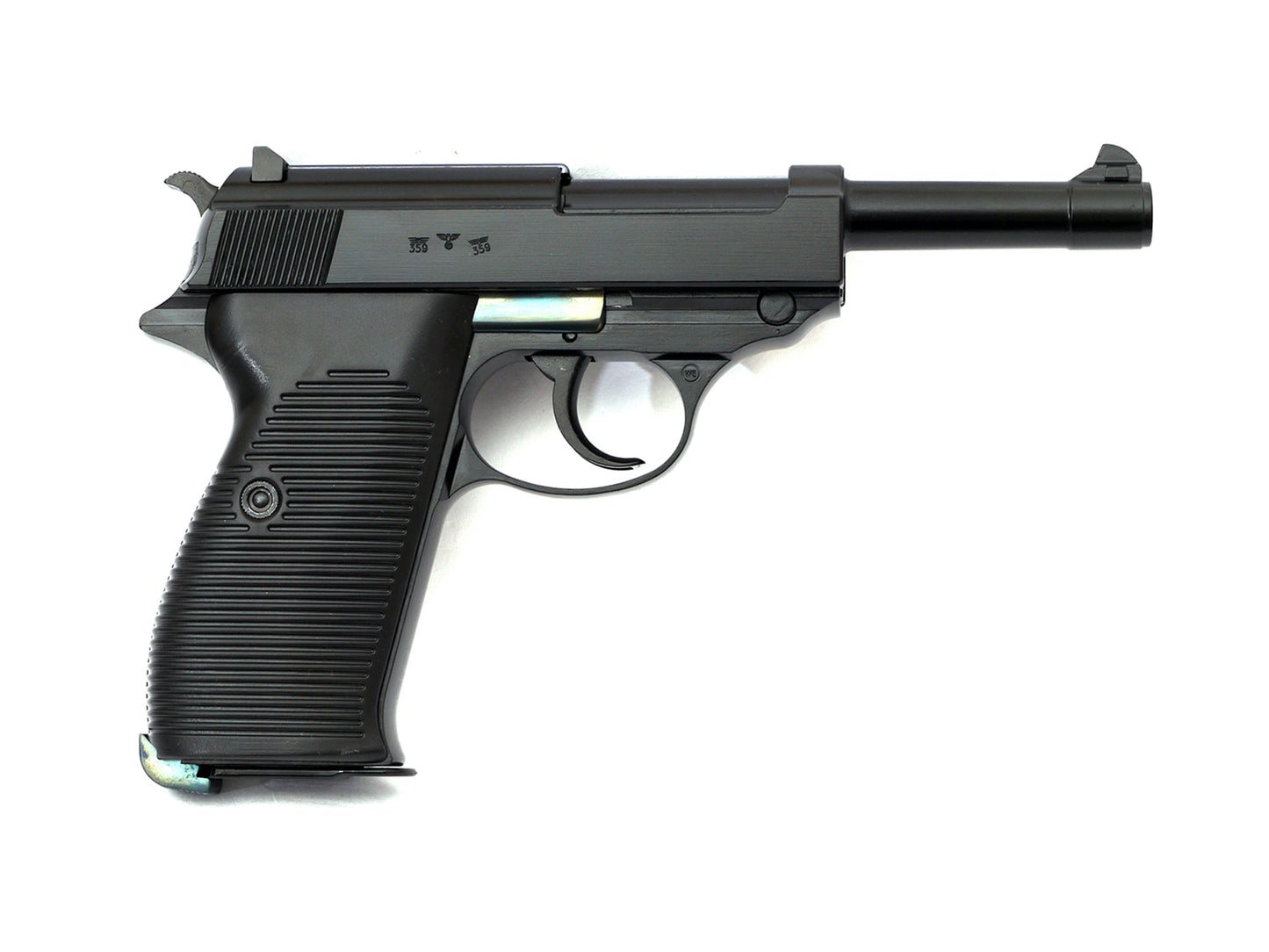 WE WALTHER P38L Gas Blowback Airsoft Pistol. ( w/Marking AC42)