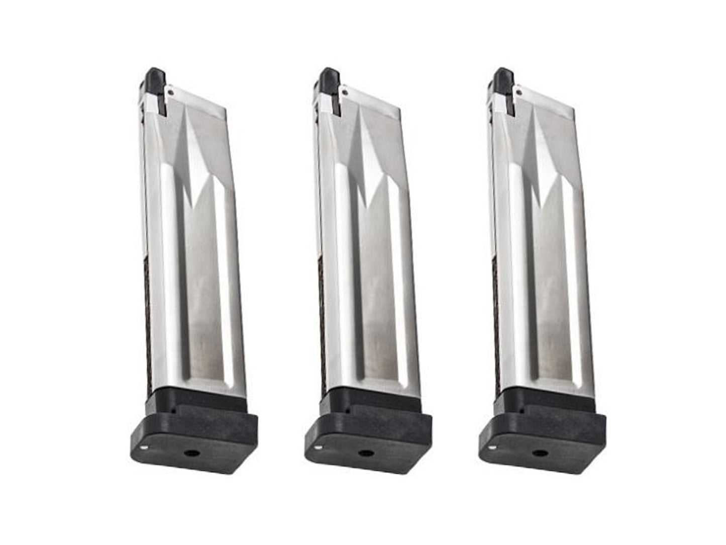 SRC HI-CAPA Series 32rds Extended Gas Magazine.(Silver)