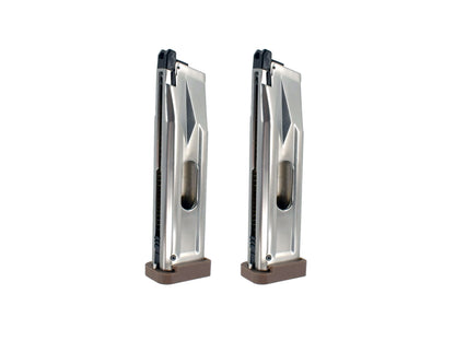 SRC HI-CAPA Series 32rds CO2 Extended Magazine.(Silver)