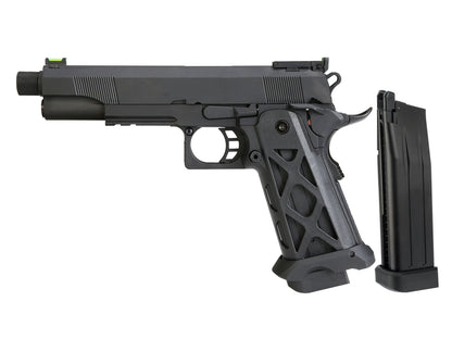 SRC ELITE MK II 5.1" Gas Blowback Airsoft Pistol.