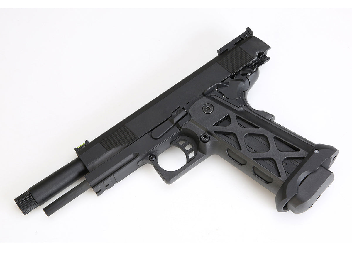SRC ELITE MK II 5.1" Gas Blowback Airsoft Pistol.
