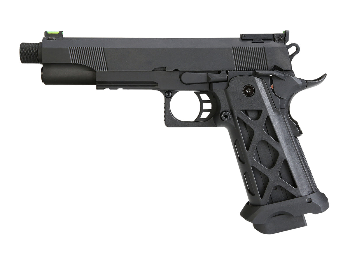 SRC ELITE MK II 5.1" Gas Blowback Airsoft Pistol.