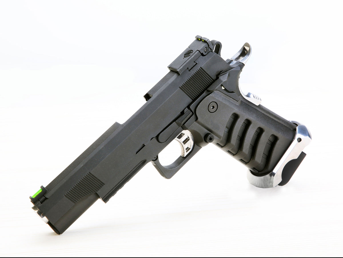 SRC ELITE MK III 5.1" Gas Blowback Airsoft Pistol.