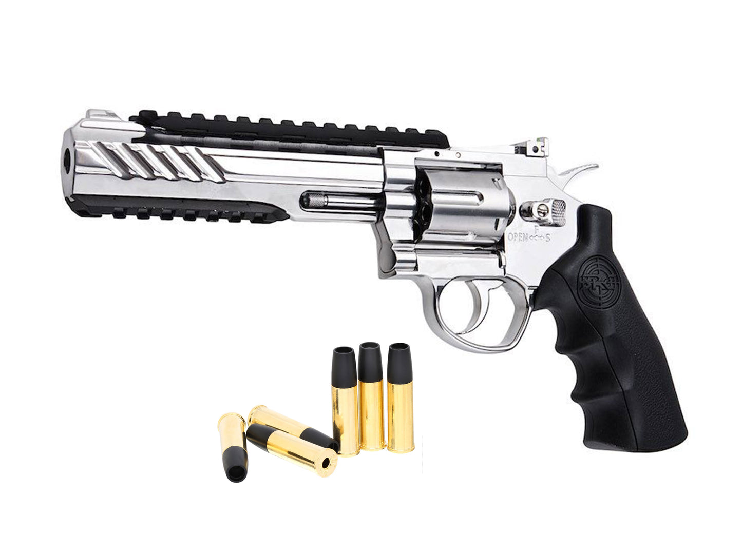 SRC TITAN 6INCH CO2 Airsoft Revolver.