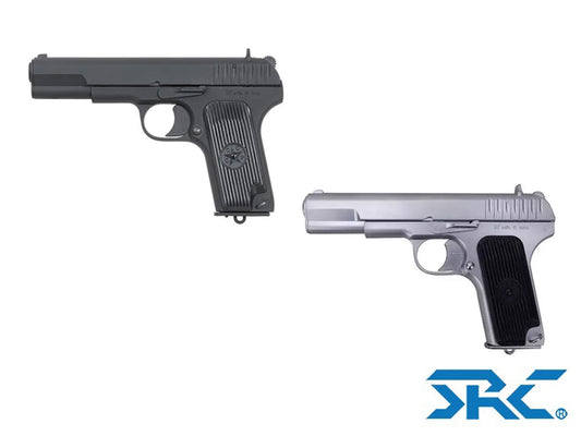 SRC Tokarev SR33 TT-33 Gas Blowback Airsoft Pistol.