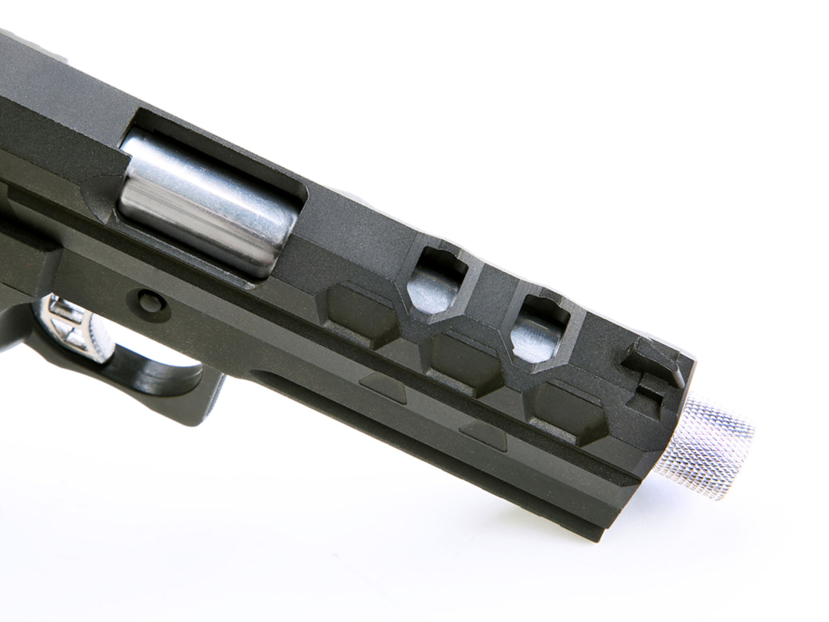 SRC TARTARUS MK IV 4.3" Gas Blowback Airsoft Pistol.