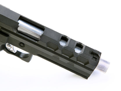 SRC TARTARUS MK IV 4.3" Gas Blowback Airsoft Pistol.