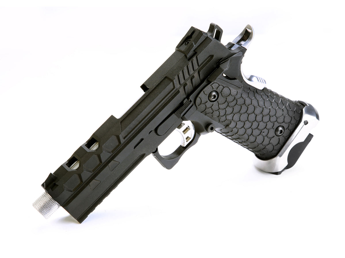 SRC TARTARUS MK IV 4.3" Gas Blowback Airsoft Pistol.