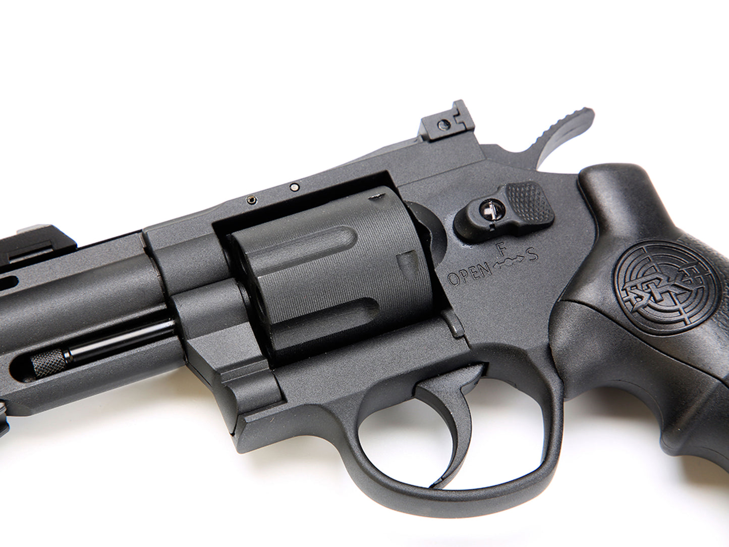 SRC TITAN 8INCH Co2 powered Airsoft Revolver.