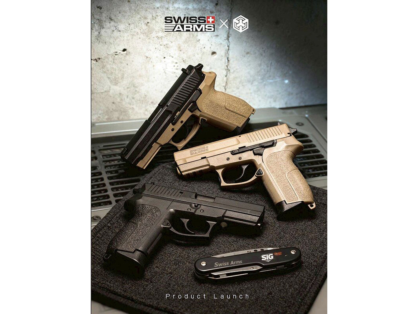 Cybergun ｘ Swiss Arms | AW MILE SP2022 블로우백 가스건. 