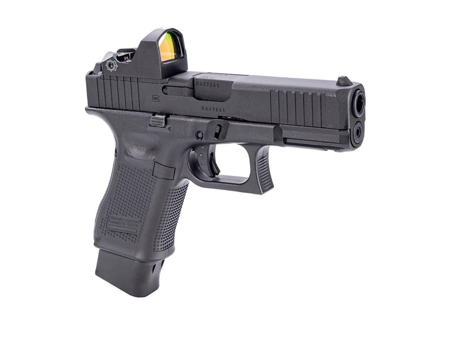 UMAREX | SRC GLOCK 19 Gen5 MOS CNC Steel CO2 Gas Blowback Airsoft Pistol.