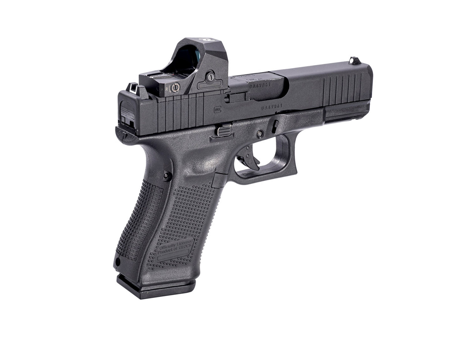 UMAREX | SRC GLOCK 19 Gen5 MOS CNC Steel Gas Blowback Airsoft Pistol.