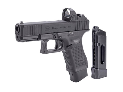 UMAREX | SRC GLOCK 19 Gen5 MOS CNC Steel CO2 Gas Blowback Airsoft Pistol.