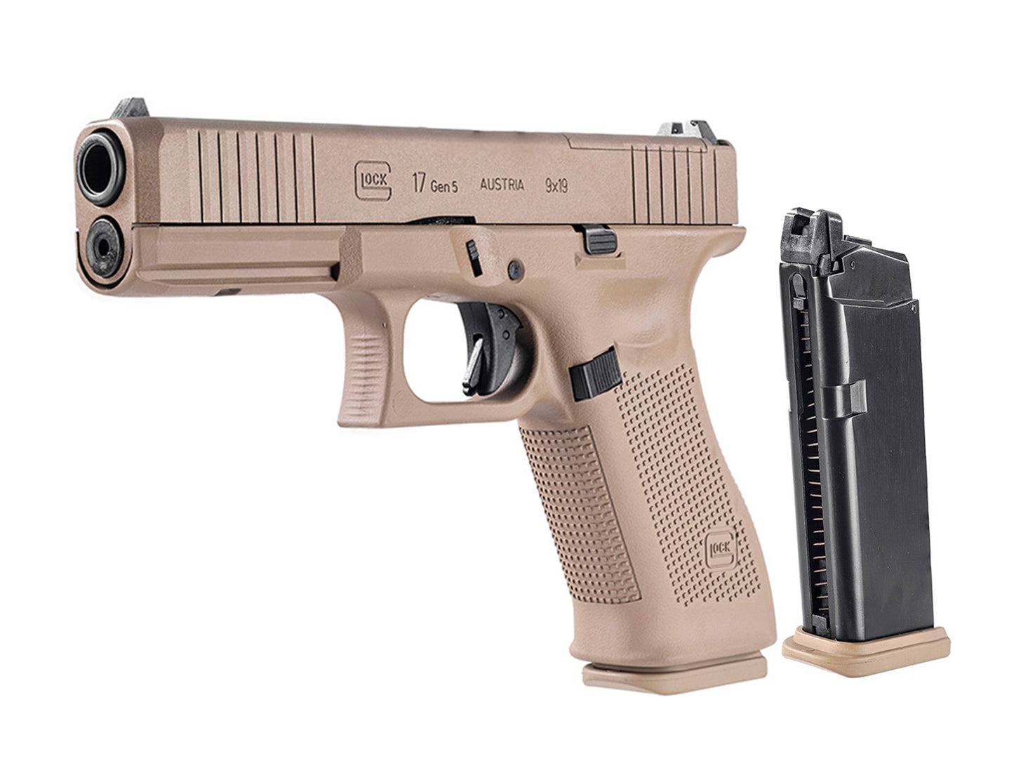 UMAREX | SRC GLOCK 17 Gen5 MOS 블로우백 가스건. 